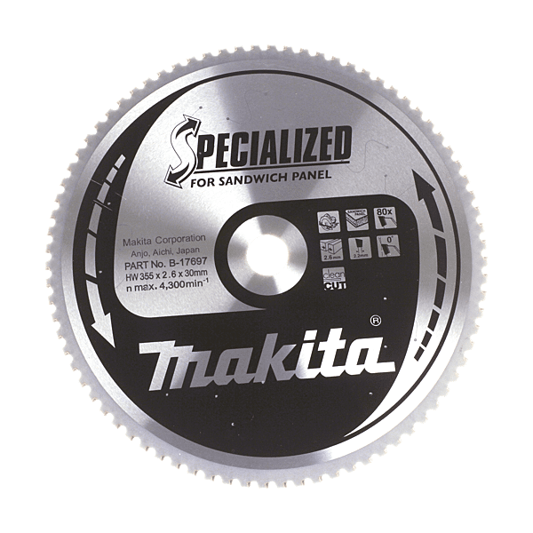 Lame de scie circulaire B-17675 photo du produit visuel_1 2XL