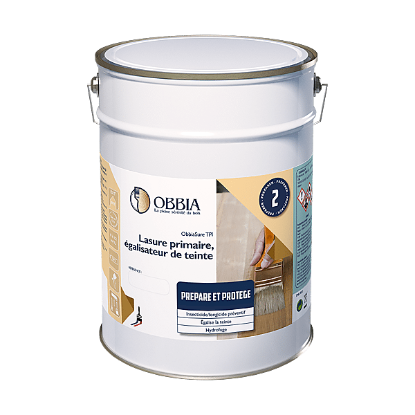 Lasure d'imprégnation primaire solvantée Obbiasure photo du produit visuel_1 2XL