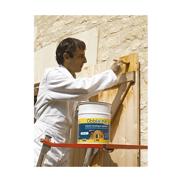 Lasure finition aqueuse Obbiacryl PRO photo du produit visuel_1 2XL