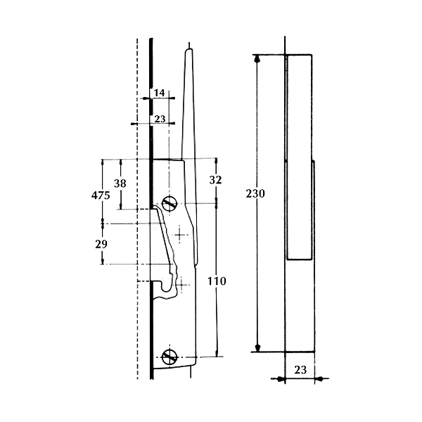 Loqueteau 21 photo du produit visuel_1 2XL