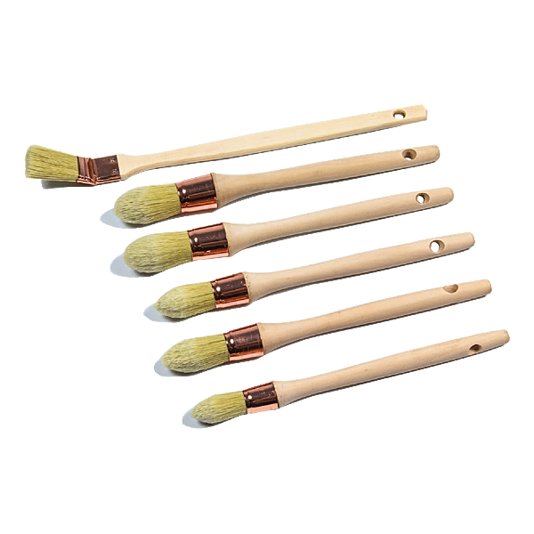 Lot de 6 pinceaux panachés photo du produit visuel_1 2XL