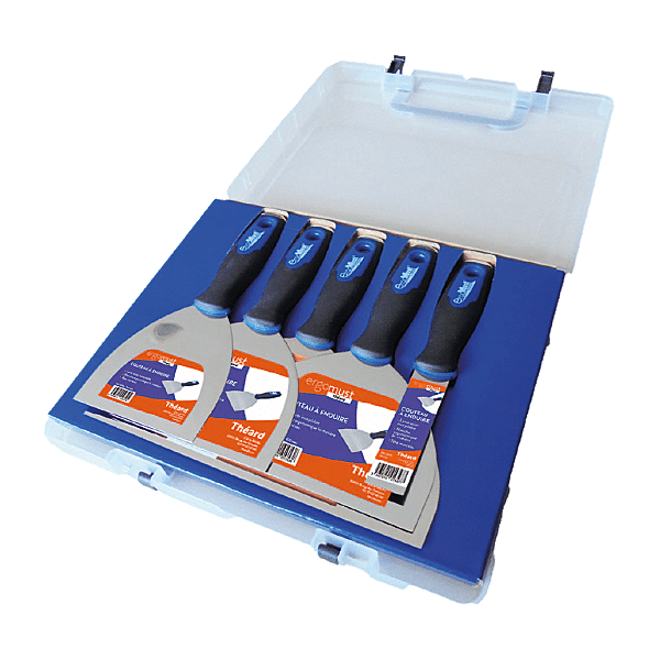 Mallette de 5 couteaux de peintre photo du produit visuel_1 2XL