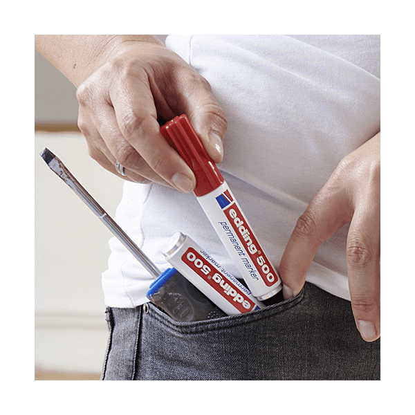 Marqueur indélébile E-500 photo du produit visuel_1 2XL