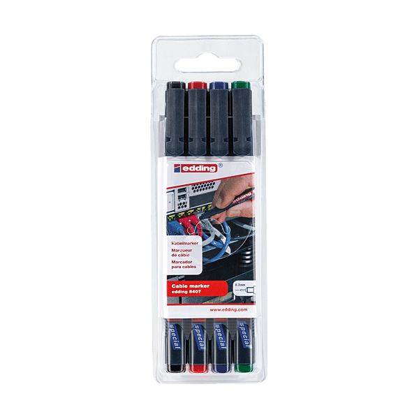 Marqueur indélébile spécial câble E-8407 photo du produit visuel_1 2XL