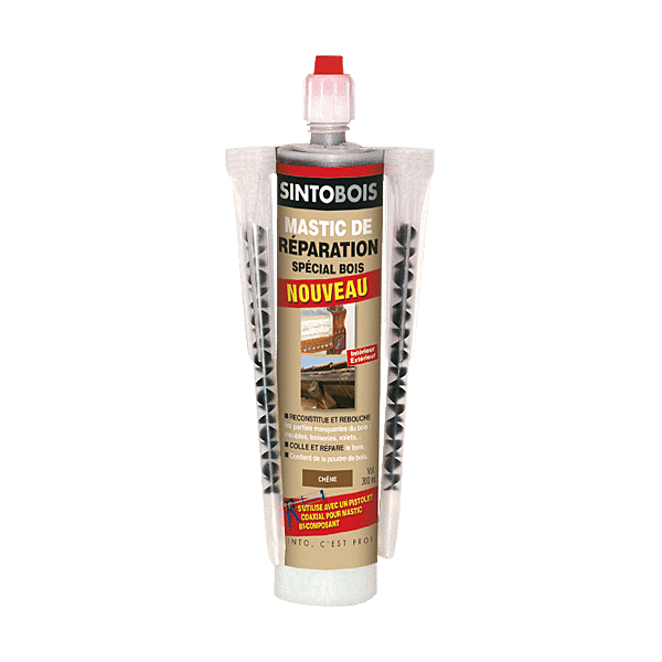 Mastic bois cartouche Sintobois photo du produit visuel_1 2XL