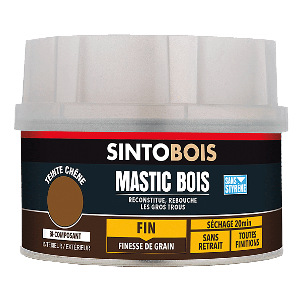 Mastic bois fin Sintobois photo du produit visuel_1 2XL