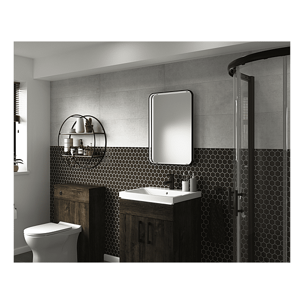 Miroir à LED Aspect Rectangle photo du produit visuel_1 2XL