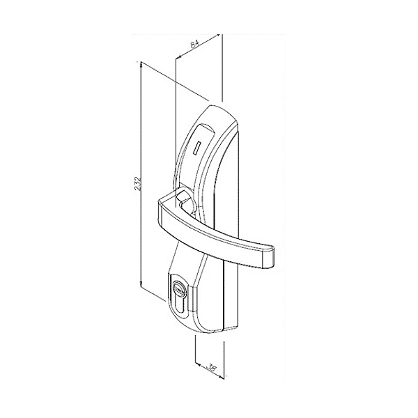 Module pour anti-panique Opera photo du produit visuel_1 2XL