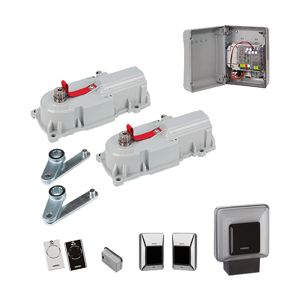 Motorisation de portail battant Power kit intégral 770N photo du produit visuel_1 2XL