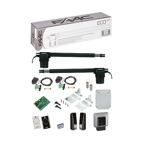 Motorisation de portail battant Eco kit long 412 photo du produit visuel_1 2XL