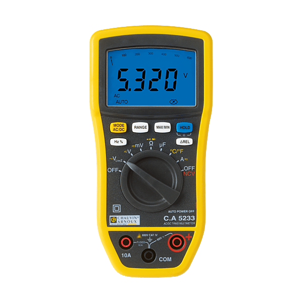 Multimètre numérique compacts TRMS C.A 5233 photo du produit visuel_1 2XL