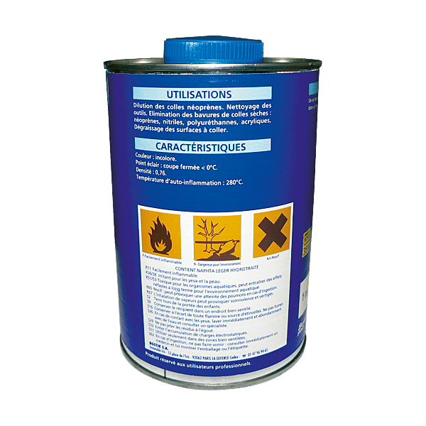 Nettoyant diluant pour colle néoprène AgoSolvant photo du produit visuel_1 2XL