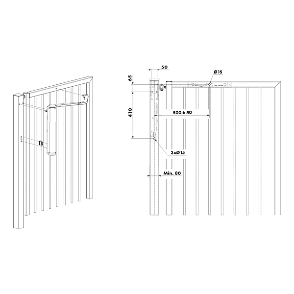 Ouvre-porte Venus G photo du produit visuel_1 2XL