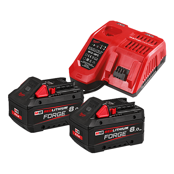 Pack batterie et chargeur M18 FORGE photo du produit visuel_1 2XL