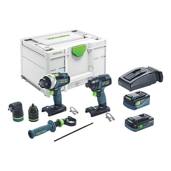 Pack électroportatif 2 machines TPC 18/4 et TID 18 HPC 4,0I-PLUS photo du produit visuel_1 2XL