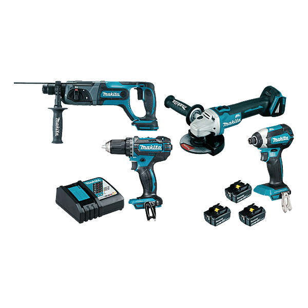 Pack électroportatif 4 machines DLX4080TX1 photo du produit visuel_1 2XL