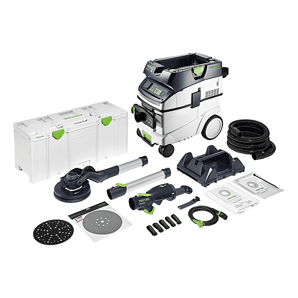 Pack ponceuse à bras Planex et aspirateur photo du produit visuel_1 2XL