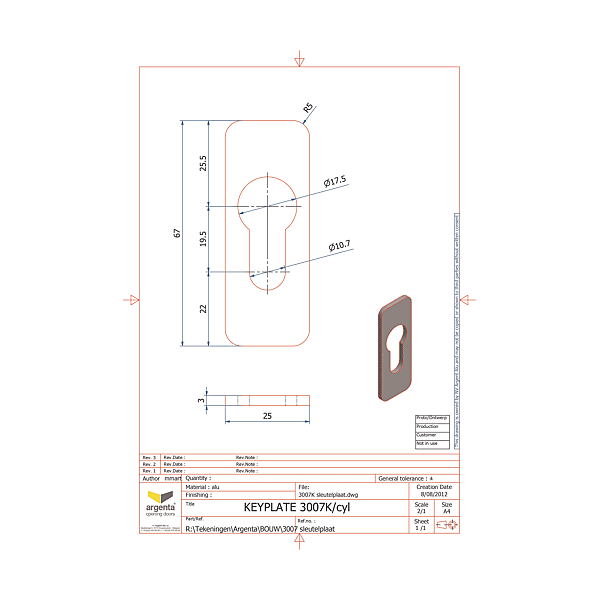 Paire de rosaces 03007 photo du produit visuel_1 2XL