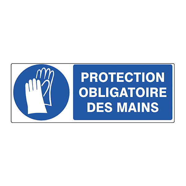 Panneau d'obligation bleu photo du produit visuel_1 2XL