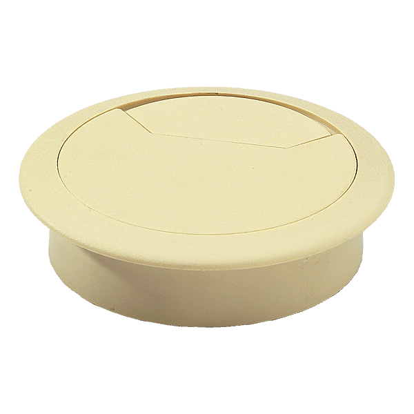 Passe-câble rond à encastrer avec cache AGBM photo du produit visuel_1 2XL