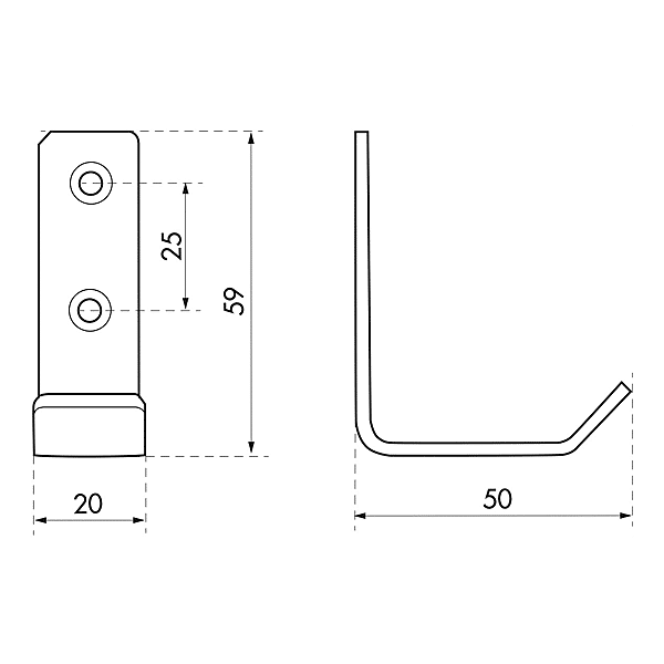 Patère inox photo du produit visuel_1 2XL