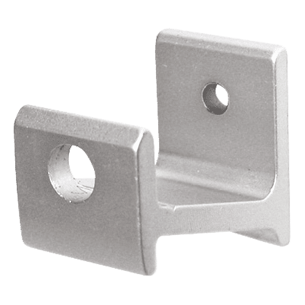 Patère seule aluminium sur lisse photo du produit visuel_1 2XL