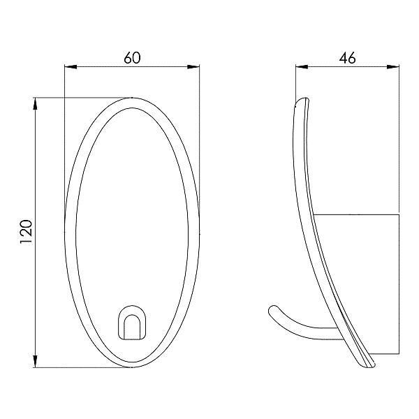Patère zamak 610 photo du produit visuel_1 2XL