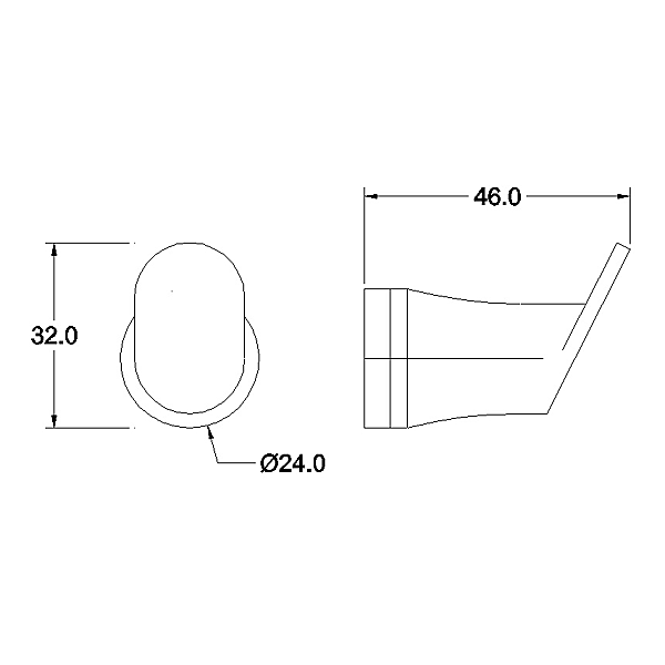 Patère zamak photo du produit visuel_1 2XL