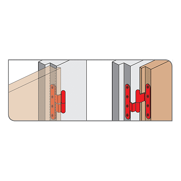 Paumelle ordinaire J5328 photo du produit visuel_1 2XL