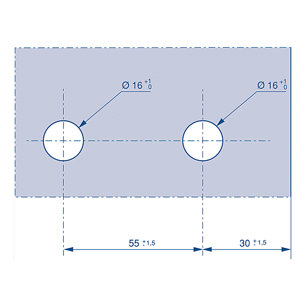 Paumelle pour porte en verre photo du produit visuel_1 2XL