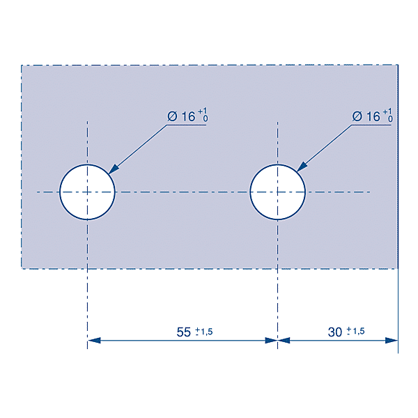 Paumelle pour porte en verre photo du produit visuel_1 2XL