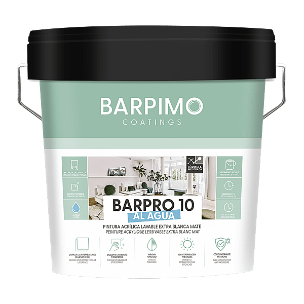 Peinture acrylique BarPro 10 photo du produit visuel_1 2XL