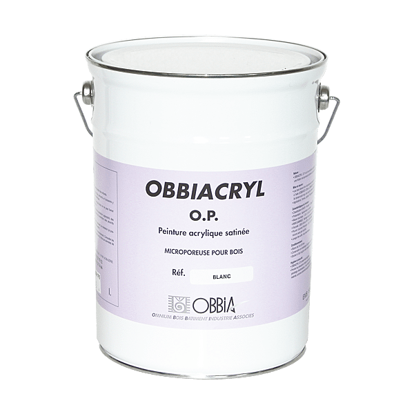 Peinture de finition acrylique microporeuse Obbiacryl OP photo du produit visuel_1 2XL