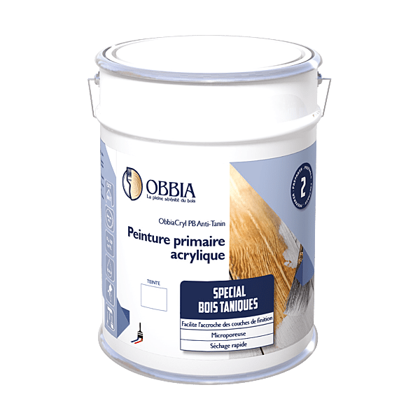 Peinture primaire acrylique anti-tannin Obbiacrypb photo du produit visuel_1 2XL