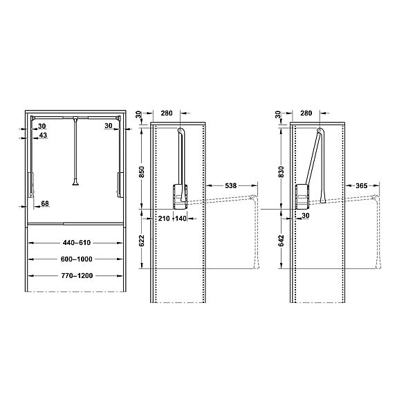 Penderie à élévateur photo du produit visuel_1 2XL