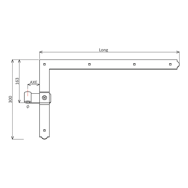 Penture à équerre 31B39 photo du produit visuel_1 2XL