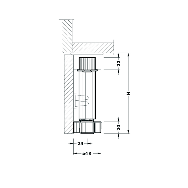 Pied de caisson 418 photo du produit visuel_1 2XL