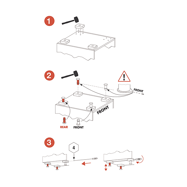 Pied de caisson 437 photo du produit visuel_1 2XL