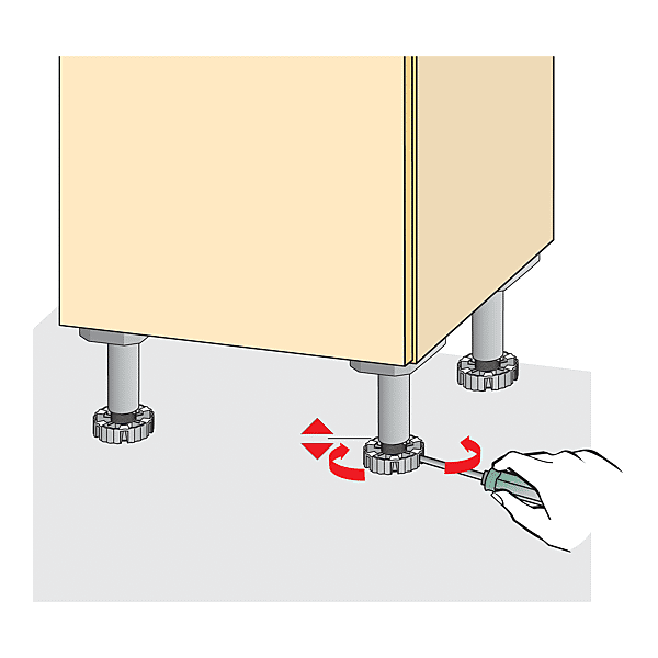 Pied de caisson Korrekt photo du produit visuel_1 2XL