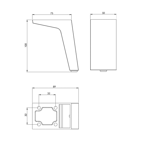 Pied de meuble photo du produit visuel_1 2XL