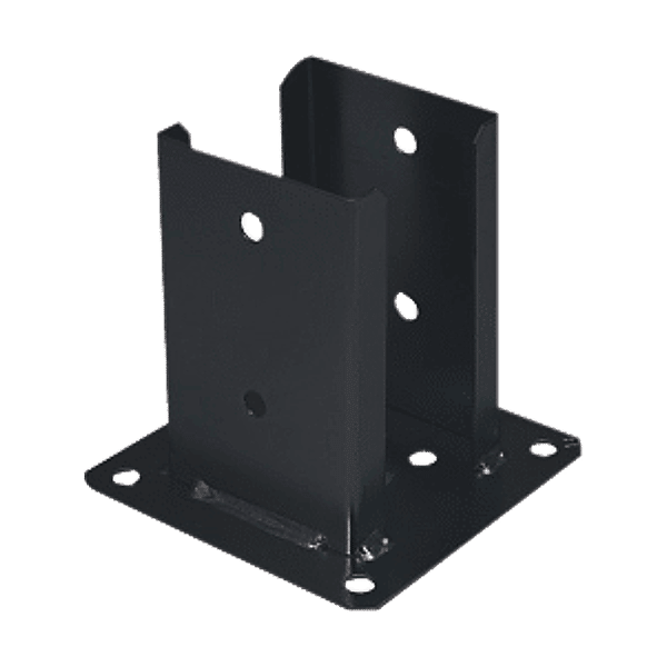 Pied de poteau rainuré A47348 photo du produit visuel_1 2XL