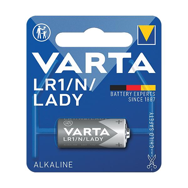 Pile alcaline ronde N (LR01) photo du produit visuel_1 2XL