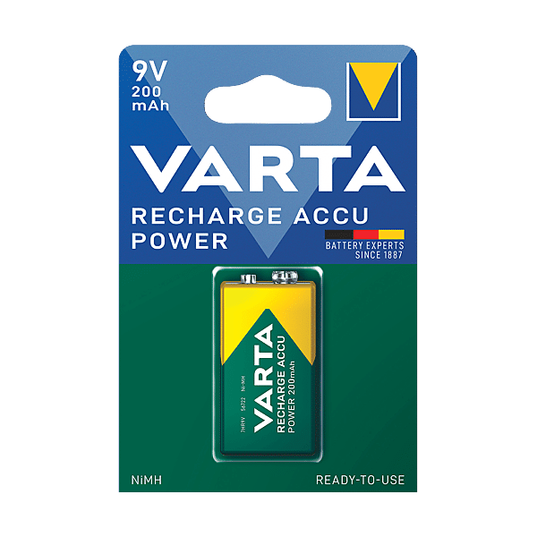 Pile rechargeable carré (6LR61) photo du produit visuel_1 2XL