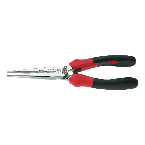 Pince à bec demi-rond droite 185A.20CPE photo du produit visuel_1 2XL