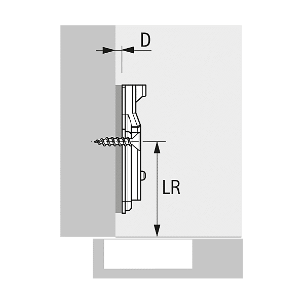 Plaque de montage Veosys photo du produit visuel_1 2XL