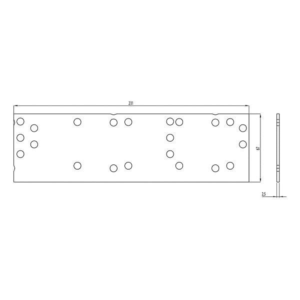 Plaque de rénovation pour IS photo du produit visuel_1 2XL