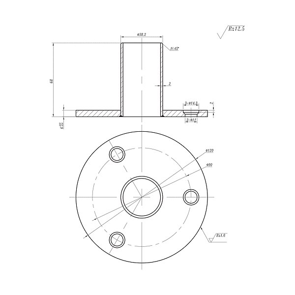 Platine de fixation n°10 photo du produit visuel_1 2XL