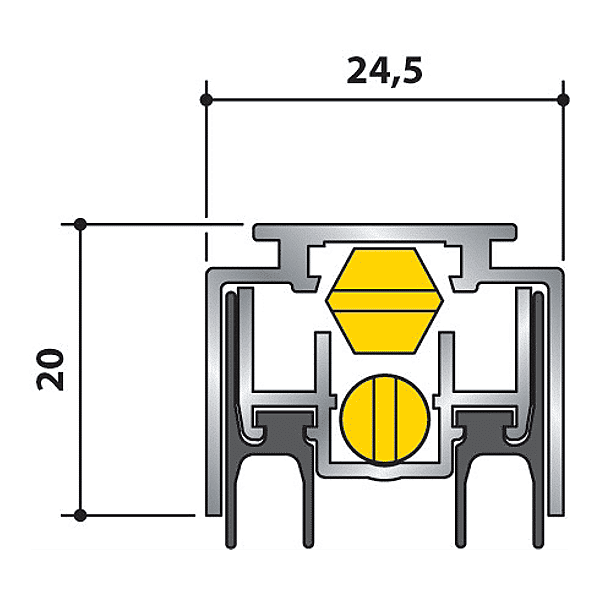 Plinthe bas de porte PLA 500 photo du produit visuel_1 2XL