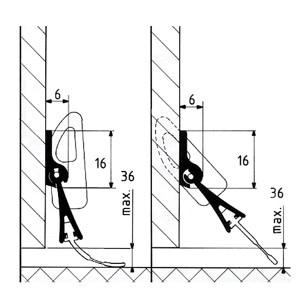 Plinthe bas de porte Port-O-Mat 3 photo du produit visuel_1 2XL
