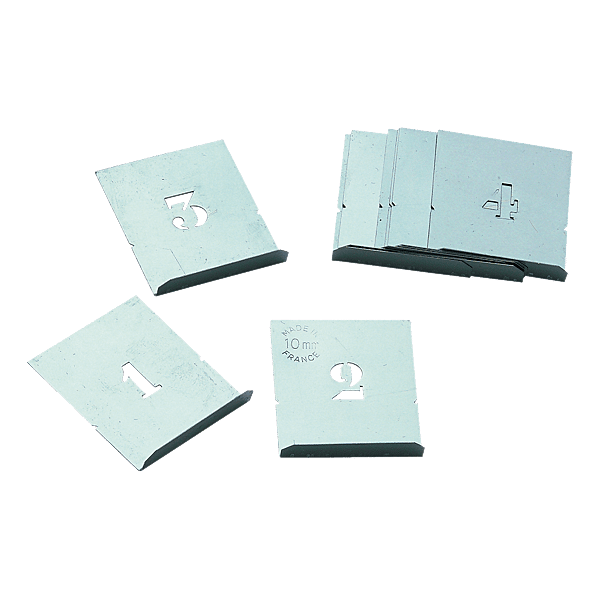 Pochoir chiffre forme capitale zinc photo du produit visuel_1 2XL